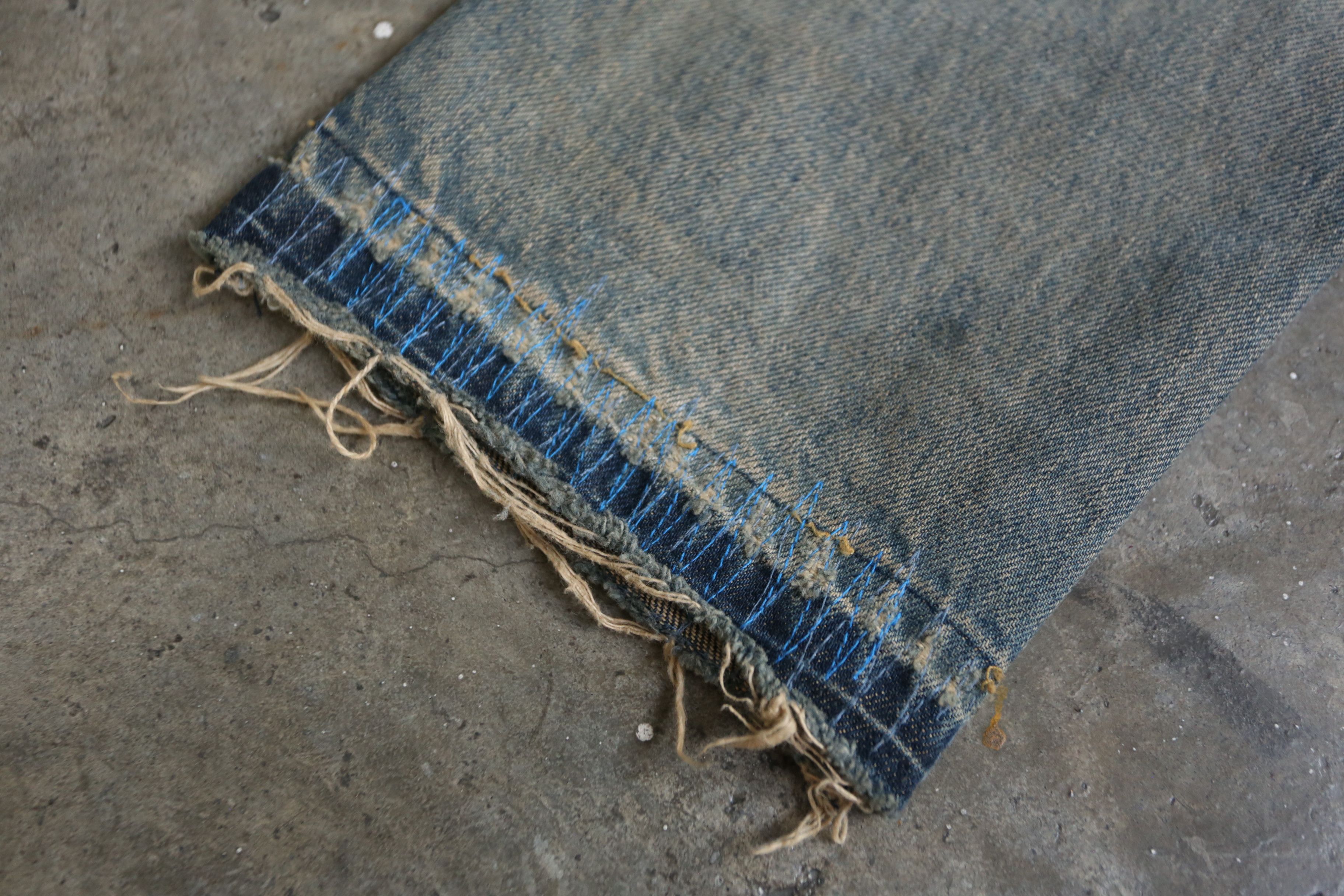 Undercover Undercover - S/S 10 - 68 Blue Yarn Denim Jean Size US 30 / EU 46 - 7 Thumbnail