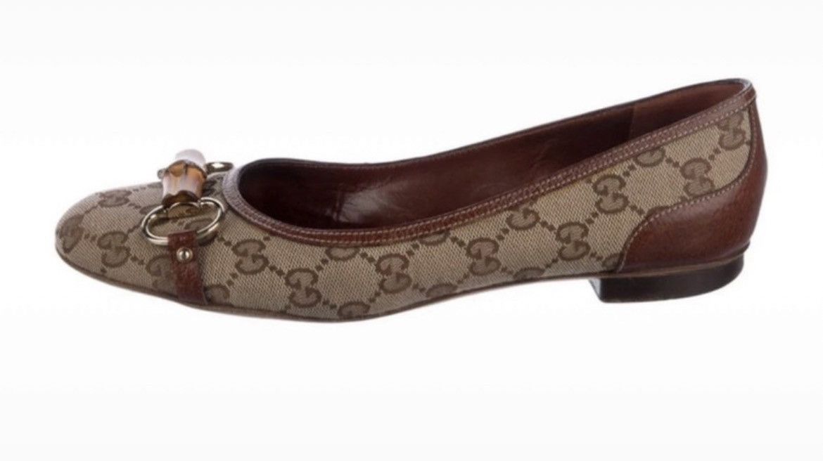 Gucci Gucci Ballet Horsebit Flats Size US 9.5 / IT 39.5 - 2 Thumbnail