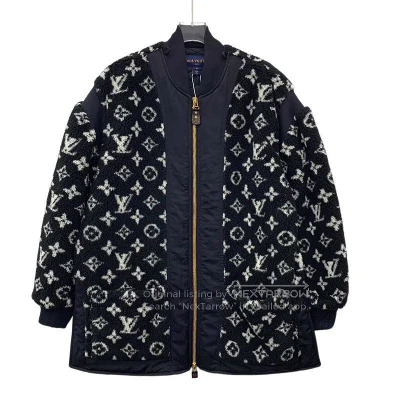Louis Vuitton Louis Vuitton 24 black logo presbyopic full printed wool s Size XS / US 0-2 / IT 36-38 - 1 Thumbnail