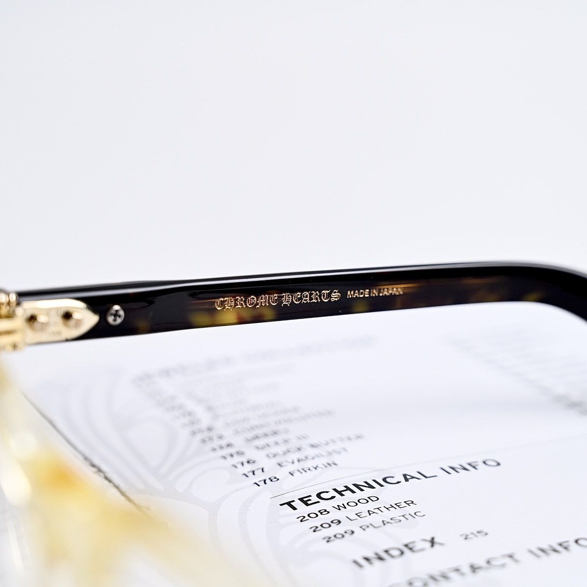 Chrome Hearts CHROME HEARTS SMOKE SHOW GLASSES Size ONE SIZE - 4 Thumbnail