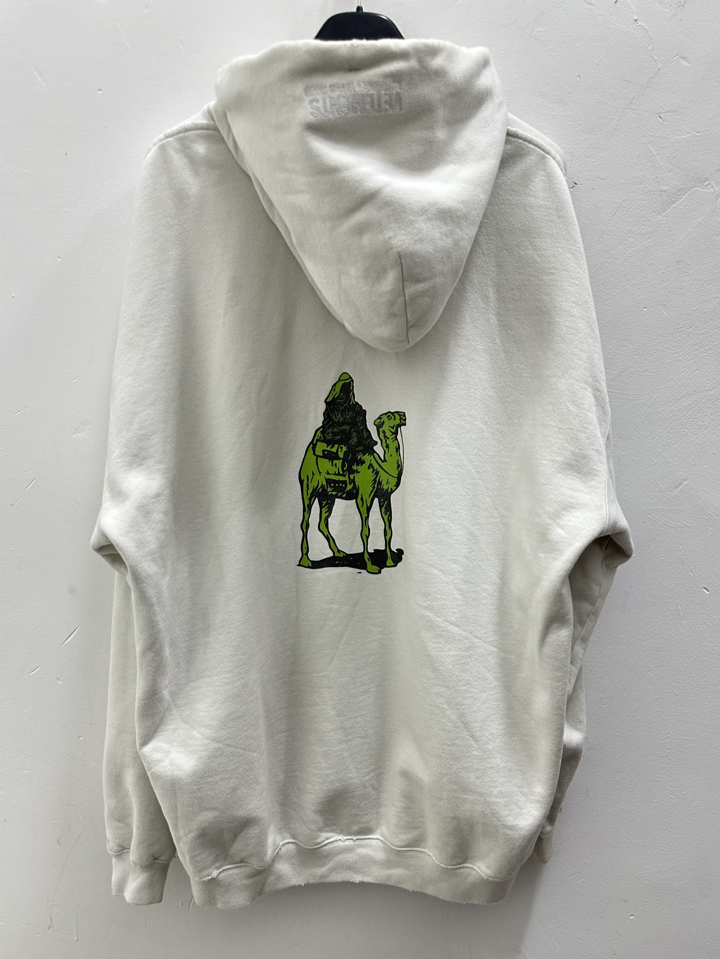 Vetements Vetement 20AW Green Camel Silk Road Hoodie Size US S / EU 44-46 / 1 - 3 Thumbnail