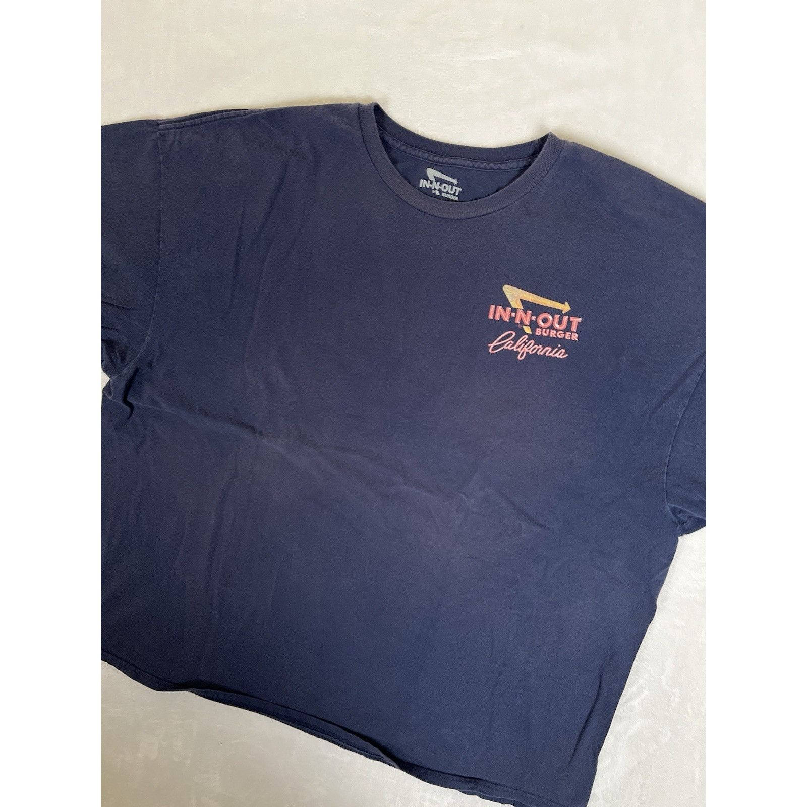 Other Vintage In-N-Out Men T-Shirt 3XL Blue California Graphic Hot Size US XXL / EU 58 / 5 - 4 Thumbnail