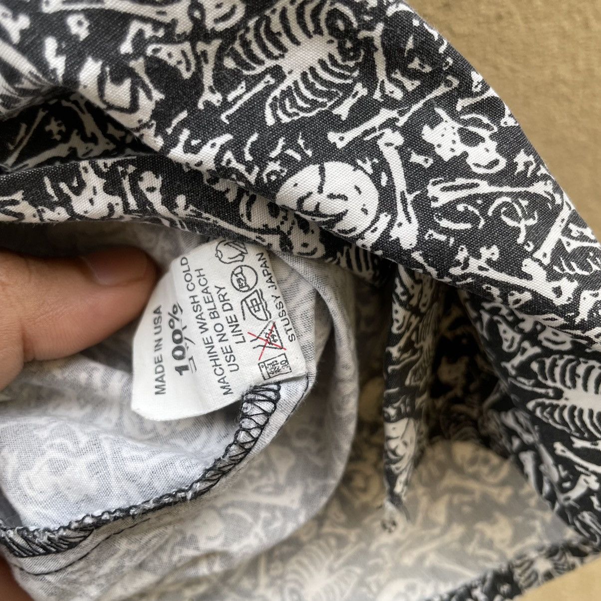 Stussy × Vintage stussy skelaton Size US XL / EU 56 / 4 - 5 Thumbnail