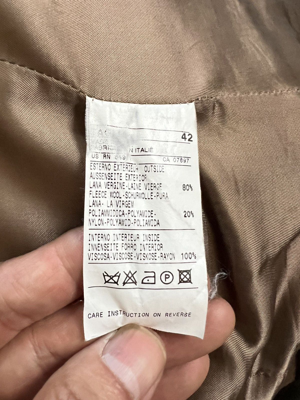 Sisley Sisley taupe overcoat made in Italy Size US S / EU 44-46 / 1 - 5 Thumbnail