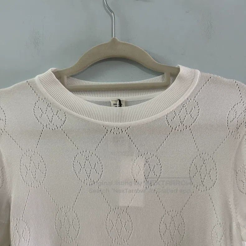 Hermes Hermes White lace knit short sleeves Size XXS / US 00 / IT 34 - 5 Thumbnail