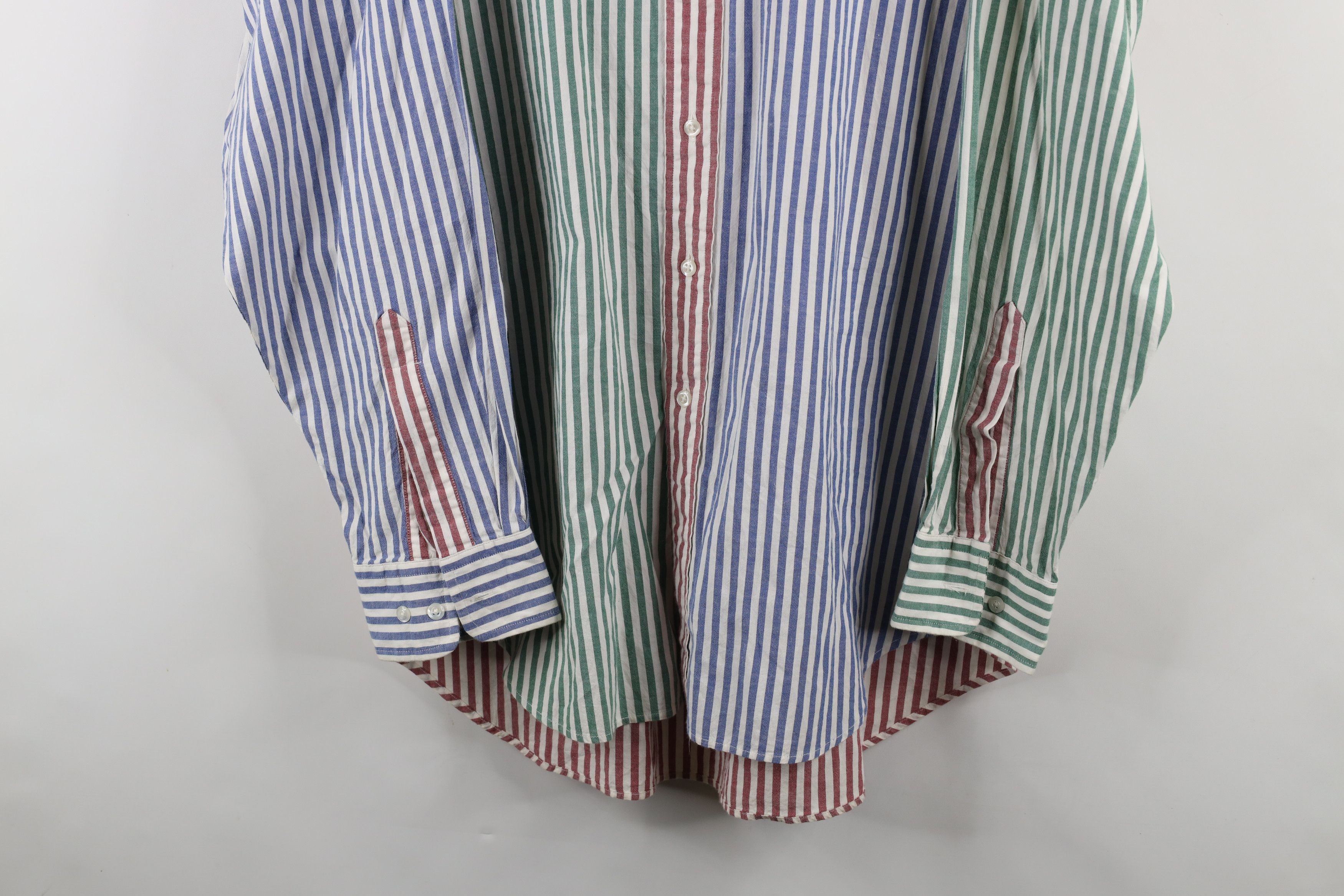 Polo Ralph Lauren Vintage 90s Chaps Ralph Lauren Striped Oxford Button Shirt Size US M / EU 48-50 / 2 - 3 Thumbnail