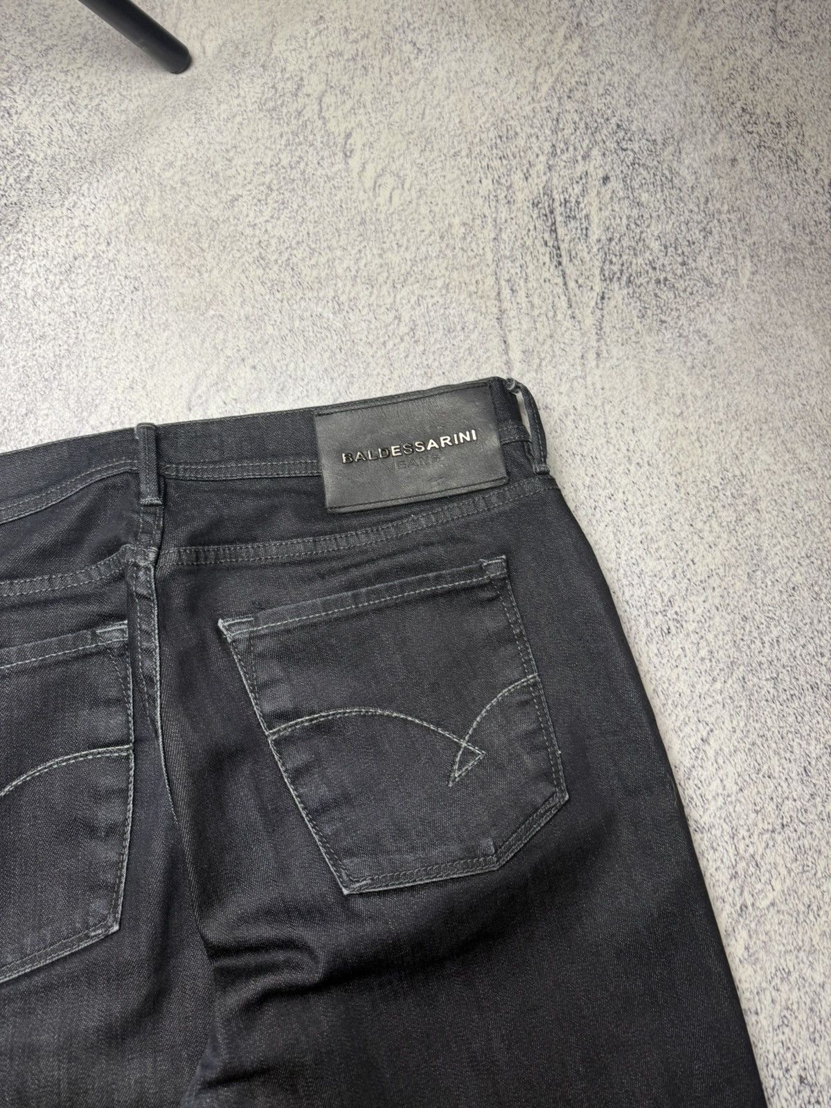 Baldessarini VINTAGE BLACK BALDESSARINI JEANS DENIM PANTS Y2K LUXURY MONE Size US 34 / EU 50 - 4 Thumbnail