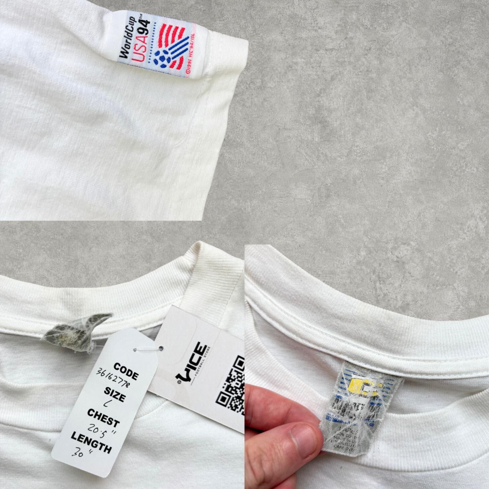 Other USA Adidas World Cup 1994 Vintage T-Shirt (L) Size US L / EU 52-54 / 3 - 4 Thumbnail