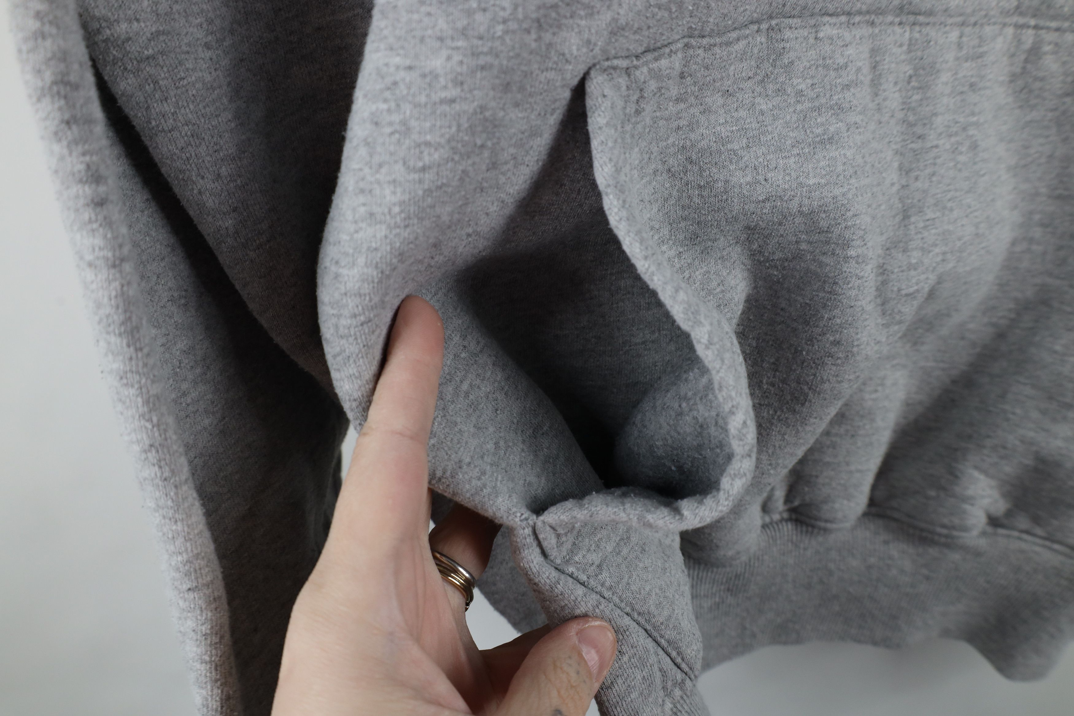 Champion × Vintage Vintage Champion Mens Logo Hoodie Sweatshirt Heather Gray Size US XL / EU 56 / 4 - 5 Thumbnail