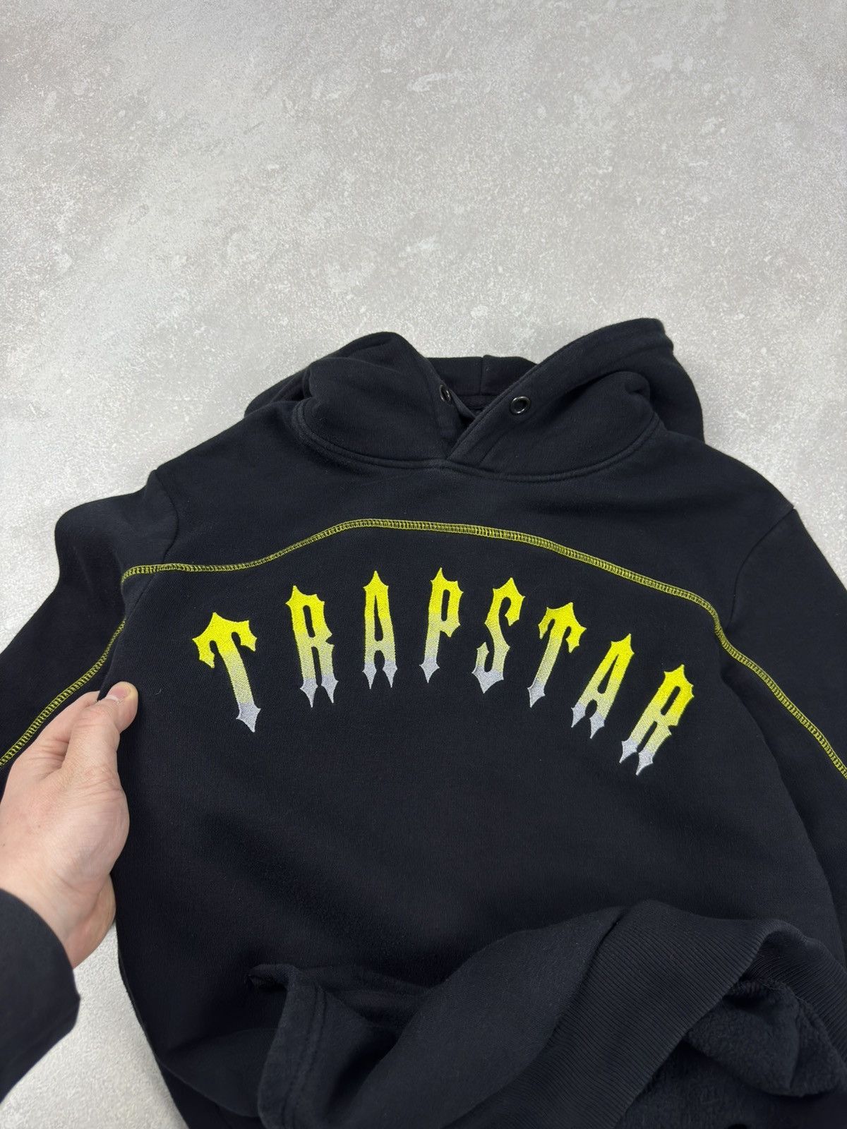 Trapstar London Trapstar London Central Cee Drill Black Hoodie Big Logo Size US M / EU 48-50 / 2 - 8 Thumbnail