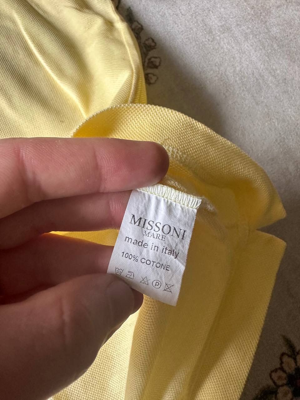 Missoni × Vintage Vintage Missoni Mare polo shirt Size US L / EU 52-54 / 3 - 8 Thumbnail