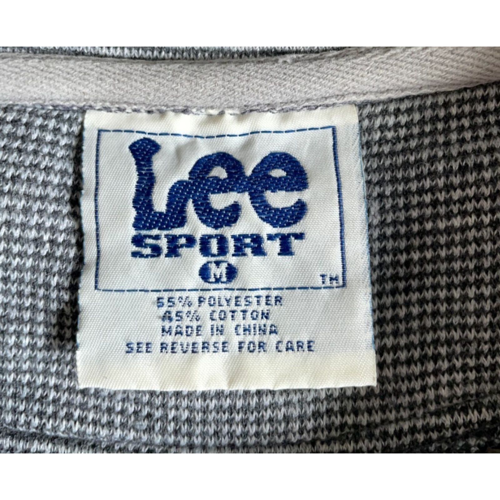 Lee VINTAGE Lee Sweatshirt Main Selling Point Detroit Ladbroke Horse Racing Embroidered Gra y Crewneck 90s Mens Medium Gray Cotton Blend Polyester fleece Size US M / EU 48-50 / 2 - 3 Thumbnail