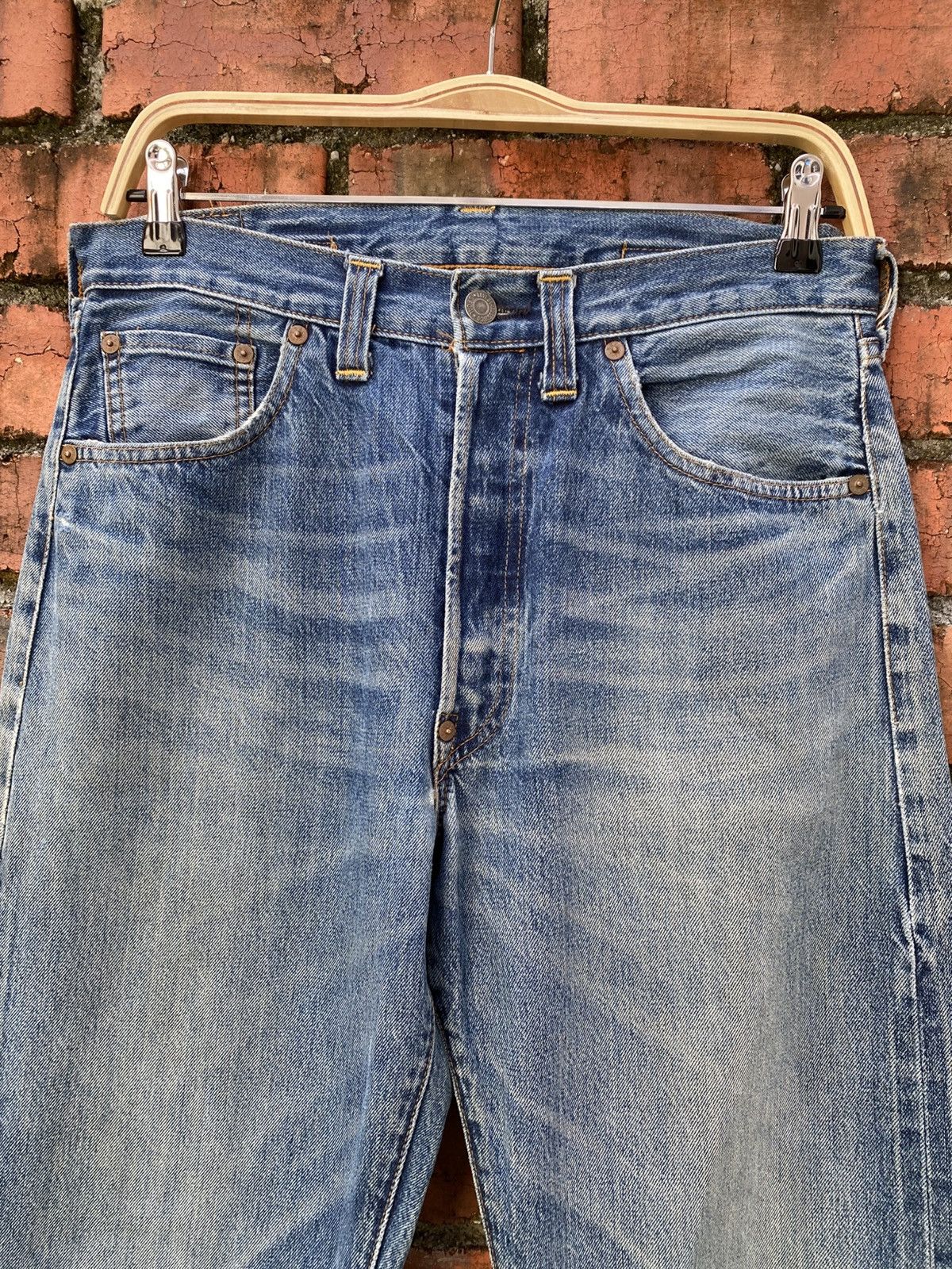Levi's × Levi's Vintage Clothing × Vintage W31x31 Vintage levi's 501XX c redline big E mad ein USA Size US 31 - 5 Thumbnail