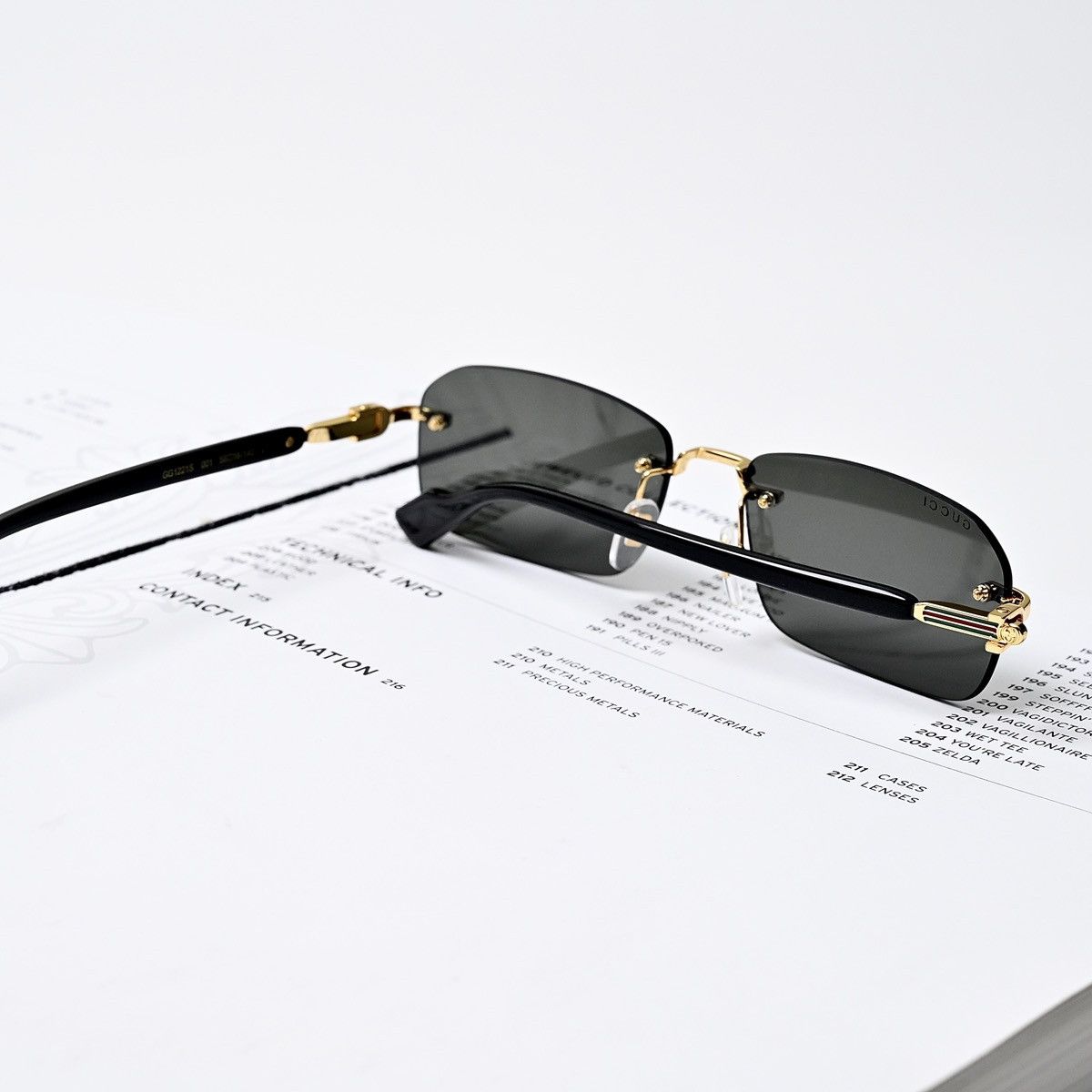 Gucci GUCCI GG1221S SUNGLASSES Size ONE SIZE - 13 Thumbnail