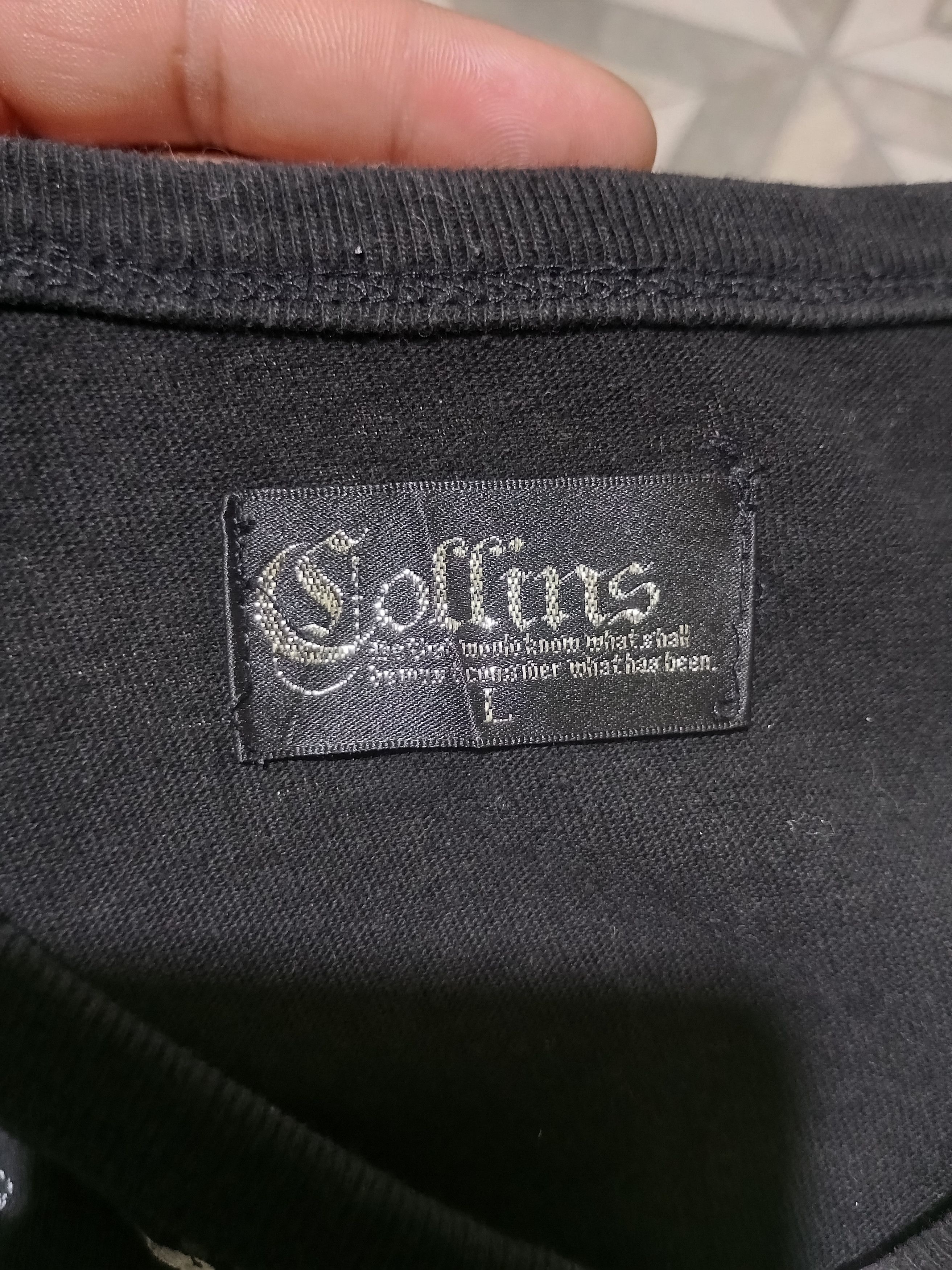 If Six Was Nine × Japanese Brand × Le Grande Bleu (L.G.B.) Vintage y2k Collins poem t shirt Size US M / EU 48-50 / 2 - 7 Thumbnail