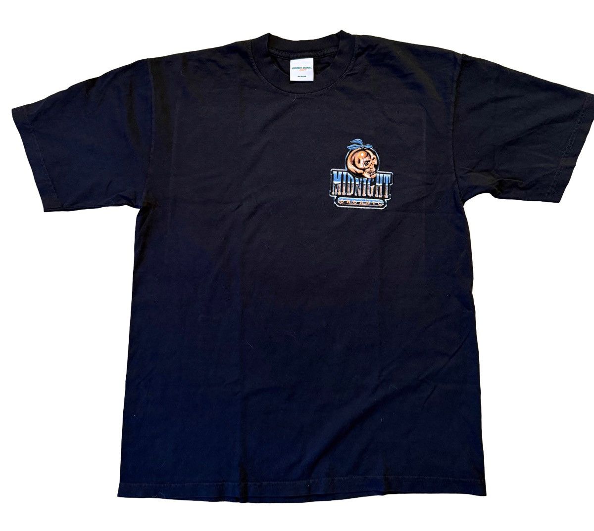 Midnight Organic 1991 Larry June Chrome Badge Healthy Shirt