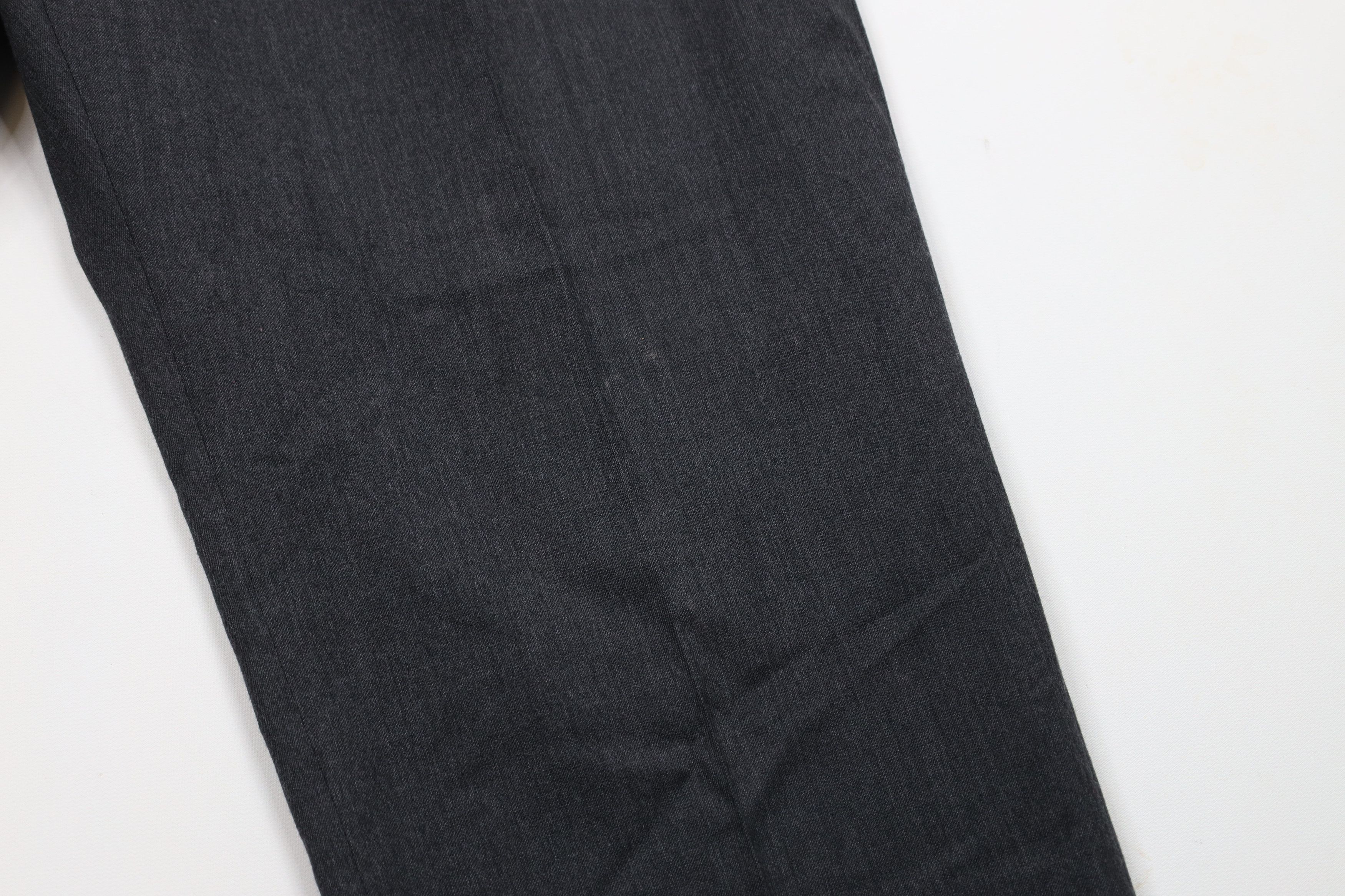 Vintage Vintage 90s Streetwear Cashmere Wide Leg Chino Pants Gray Size US 38 / EU 54 - 5 Thumbnail