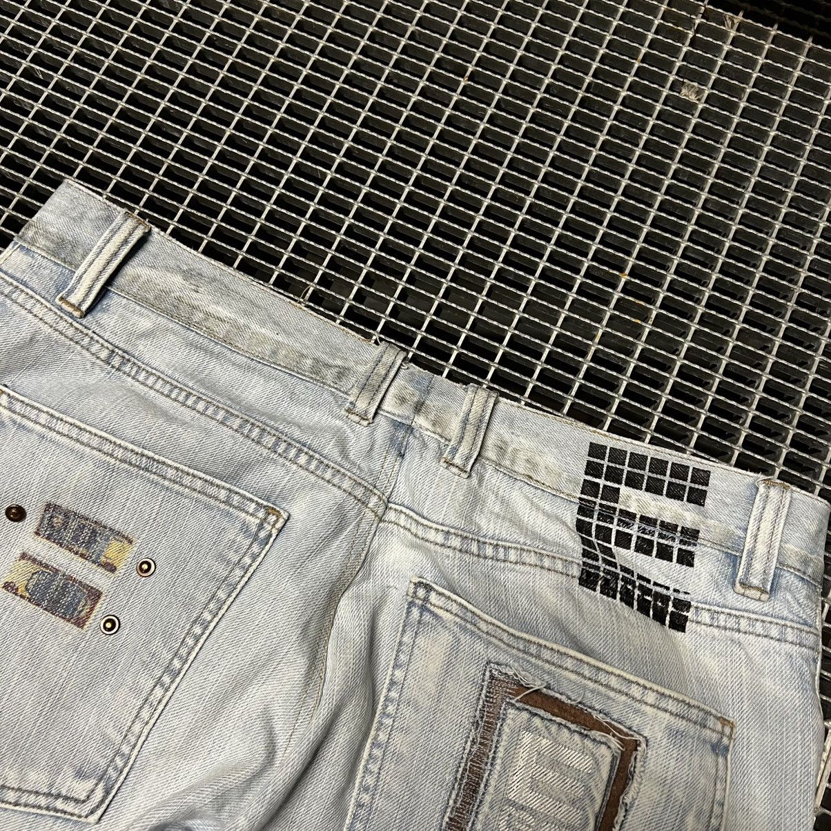 Vintage Vintage Jeans Denim Guevara Logo Streatwear Size US 36 / EU 52 - 10 Thumbnail