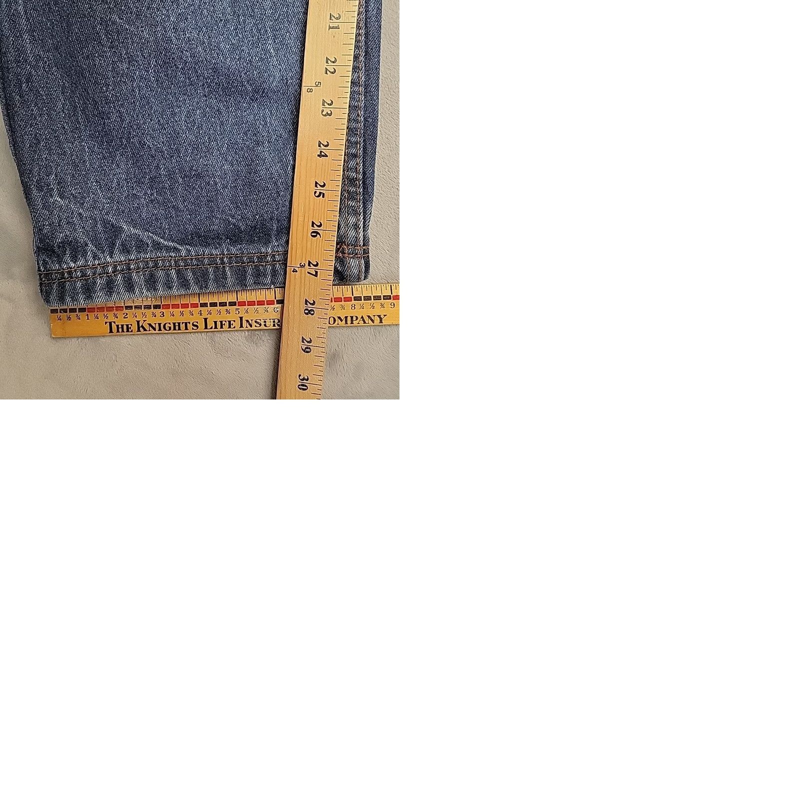 Denime VTG Joker Jeans Men 36x31 Blue Faded Denim Loose Baggy Fit Y2K 90s Retro Jeans Size US 36 / EU 52 - 9 Thumbnail