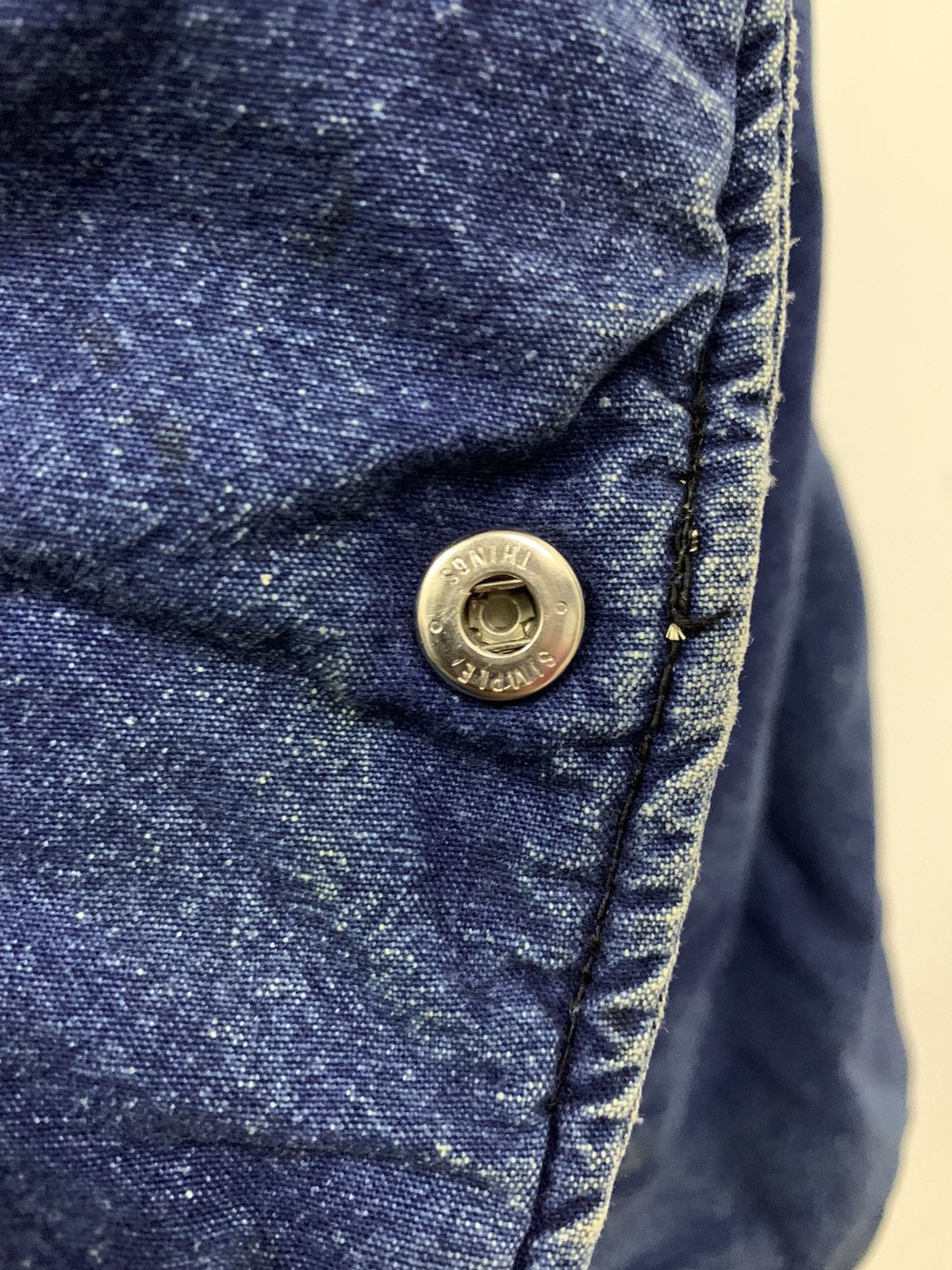 Marithe + Francois Girbaud Marithe Francois Girbaud Enfant Bomber Style Denim Jacket Size US M / EU 48-50 / 2 - 12 Thumbnail
