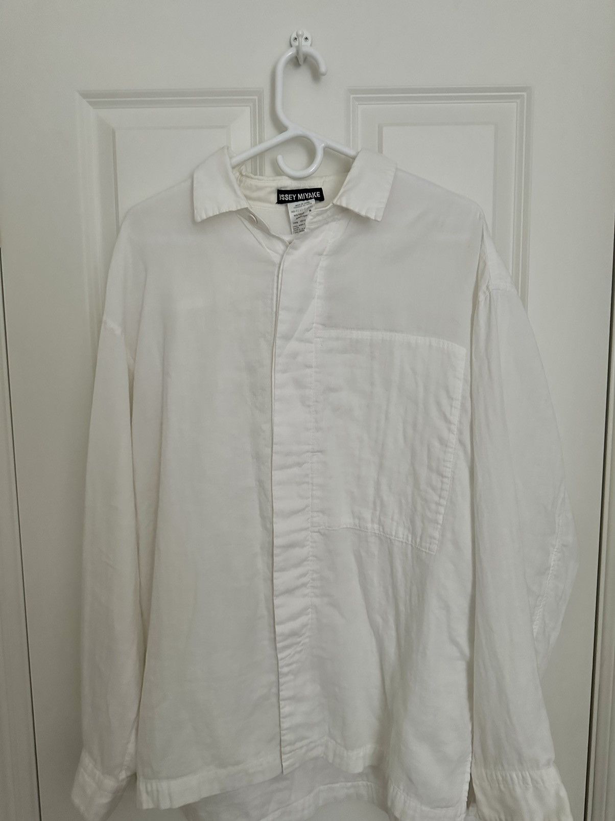 Issey Miyake Issey Miyake - 1994 Dress Shirt Size US M / EU 48-50 / 2 - 1 Thumbnail