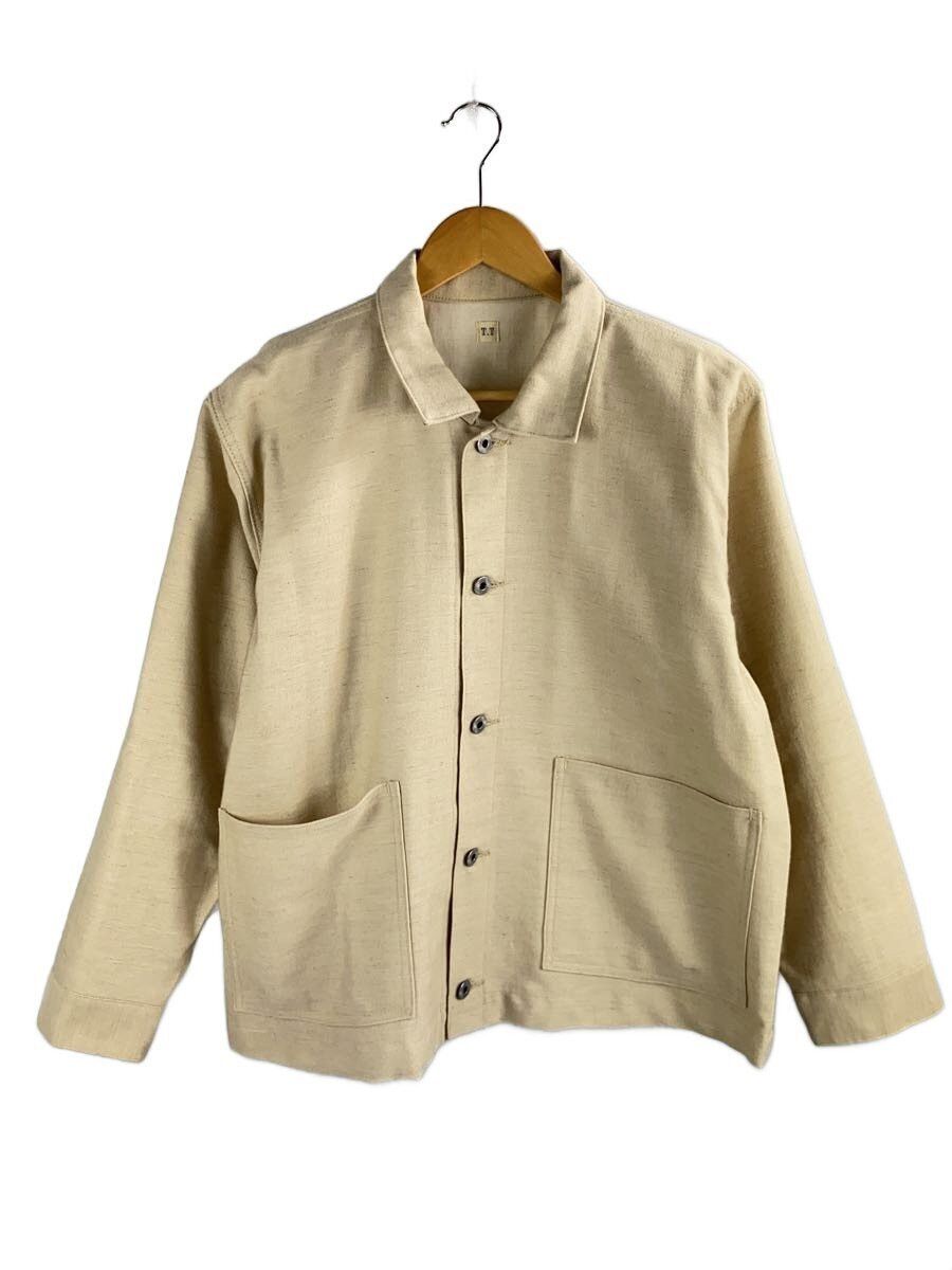 Taiga Takahashi Beige Wool Coverall Jacket Solid Color Size US S / EU 44-46 / 1 - 1 Thumbnail