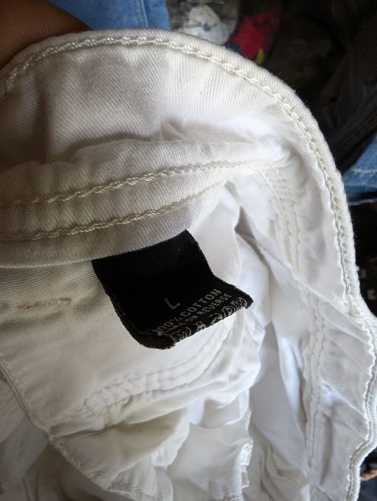 Japanese Brand × Voodoo Tactical White Men Cargo Trousers Pants B.D.City Vogue Classic Size US 36 / EU 52 - 8 Thumbnail