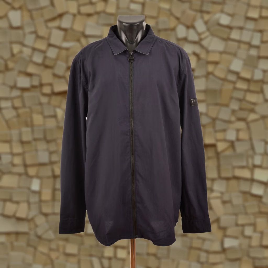 Barbour Barbour International Polyamide Windbreaker Jacket AW22 MOS0247NY57 Size XXL Blue Mens Jacket Size US XXL / EU 58 / 5 - 1 Thumbnail