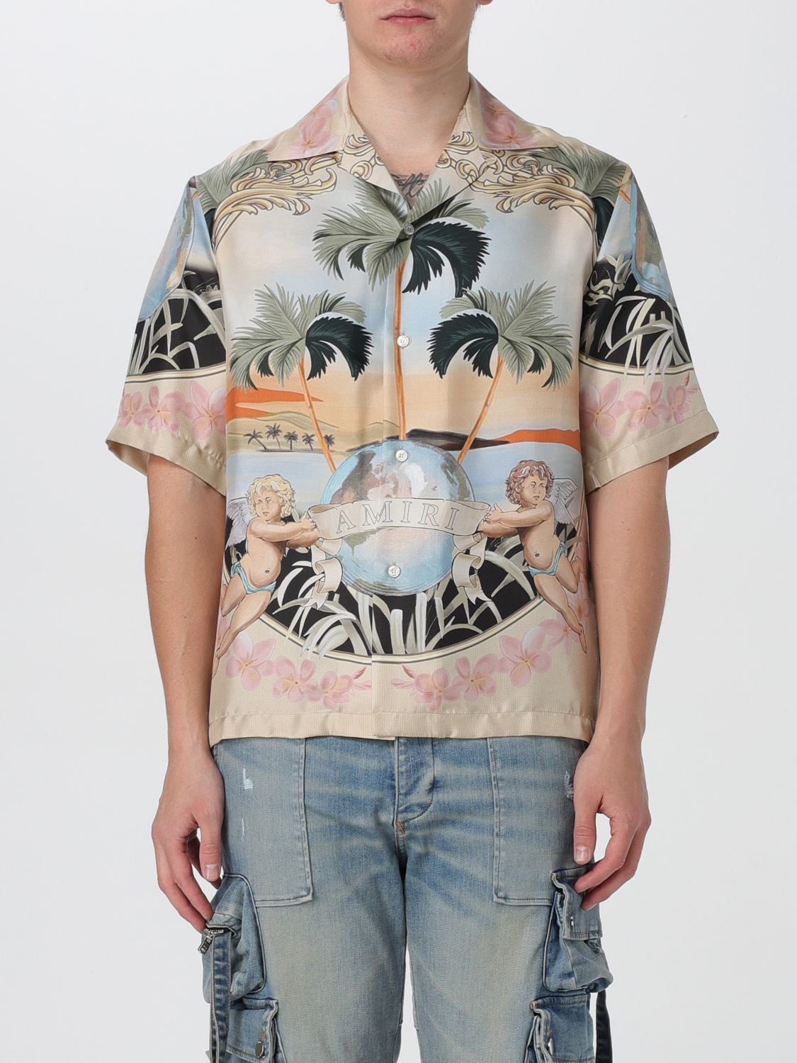 image of Amiri Shirt Men Multicolor (Size Medium)