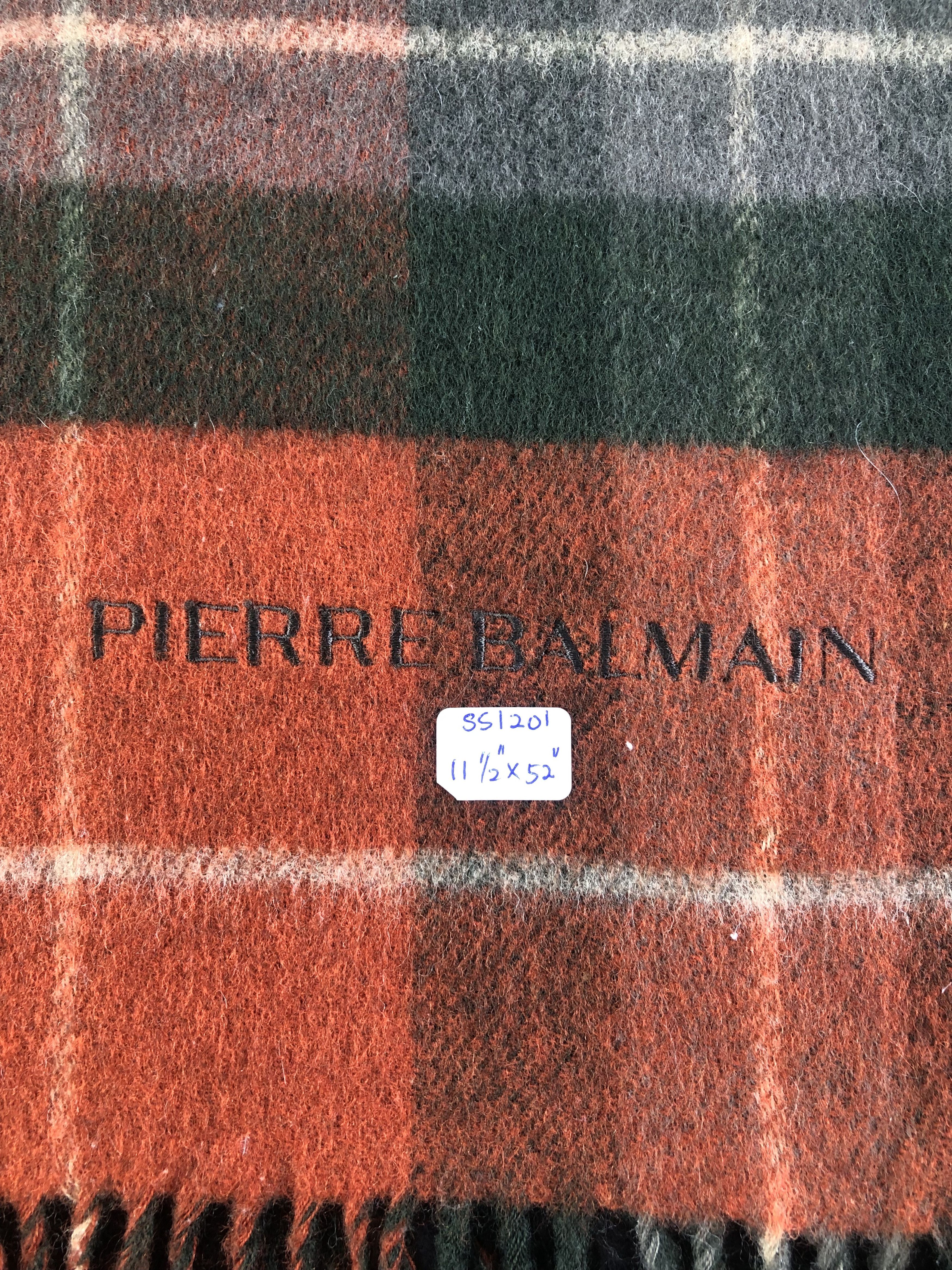 Pierre Balmain Pierre Balmain Scarf / Muffler / Neckwear Size ONE SIZE - 4 Thumbnail
