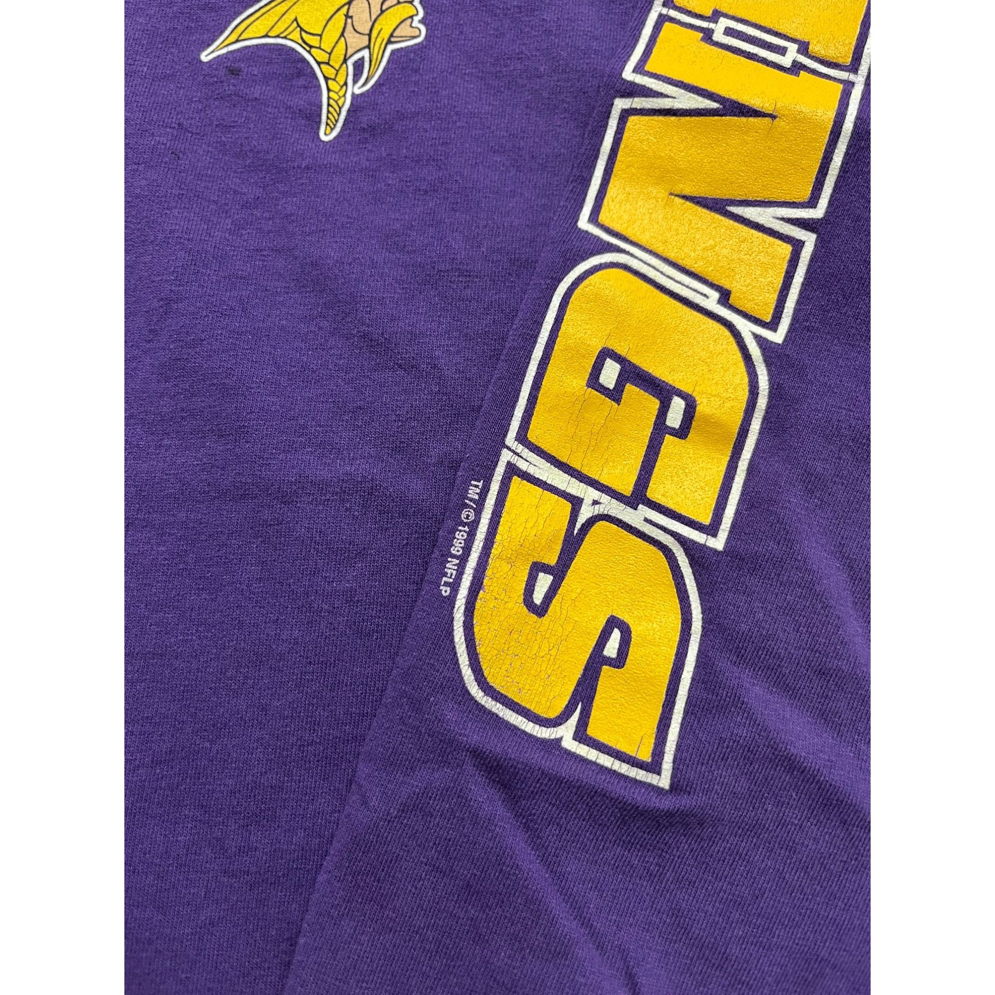 Lee vintage vikings shirt size XL lees sportswear 90s purple NFL Size US XL / EU 56 / 4 - 4 Thumbnail
