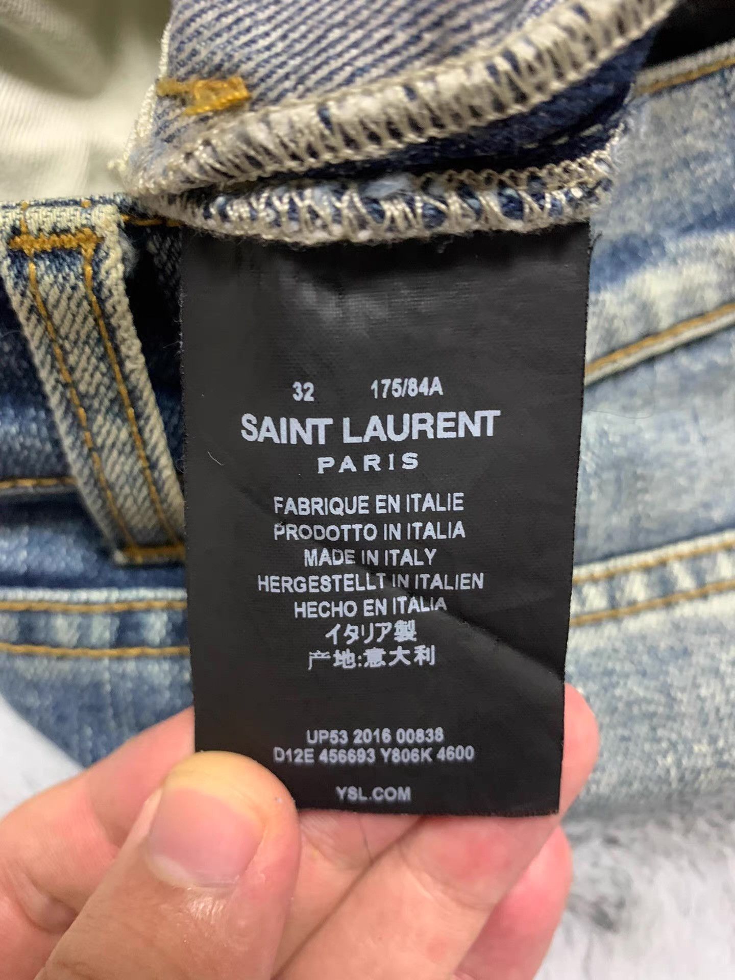 Saint Laurent Paris Saint Laurent SLP 16FW D02 Q12 Size US 40 / EU 56 - 8 Thumbnail