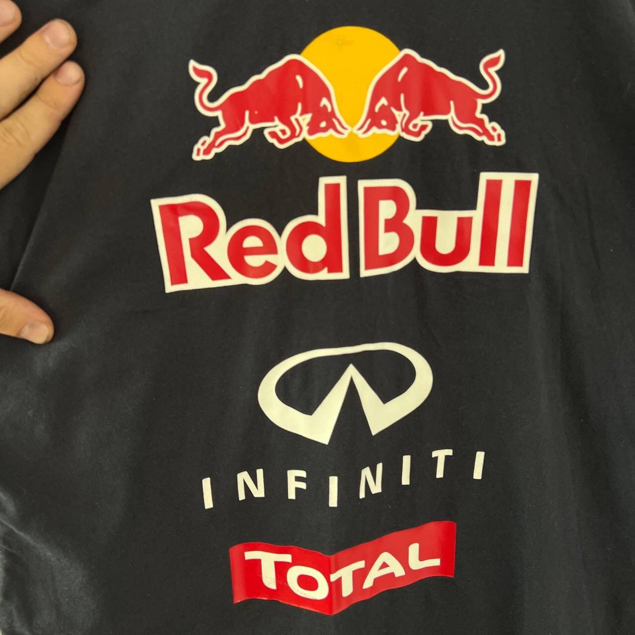 Red Bull Vintage Red Bull Pepe Jeans Inviniti Big Logo Embroidered Size US XXL / EU 58 / 5 - 3 Thumbnail