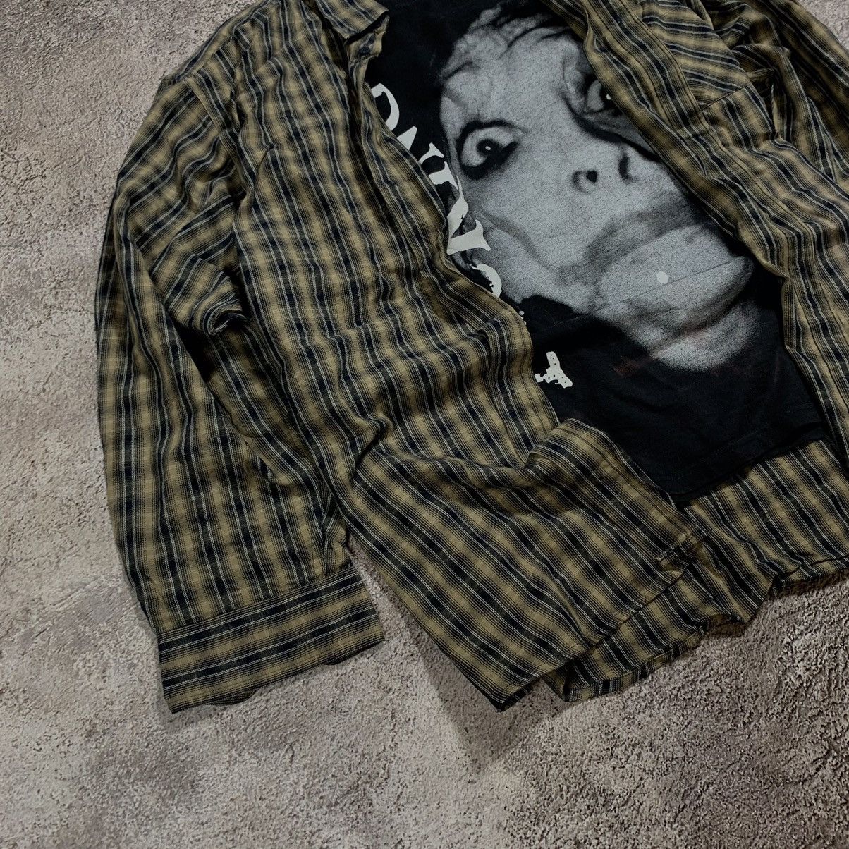 Flannel vintage flannel plaid shirt checkered streetwear 90s Y2K Size US XXL / EU 58 / 5 - 3 Thumbnail