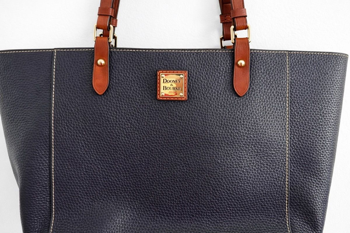 Dooney & Bourke Dooney & Bourke slate blue Janie Leather Tote Bag Size ONE SIZE - 2 Thumbnail