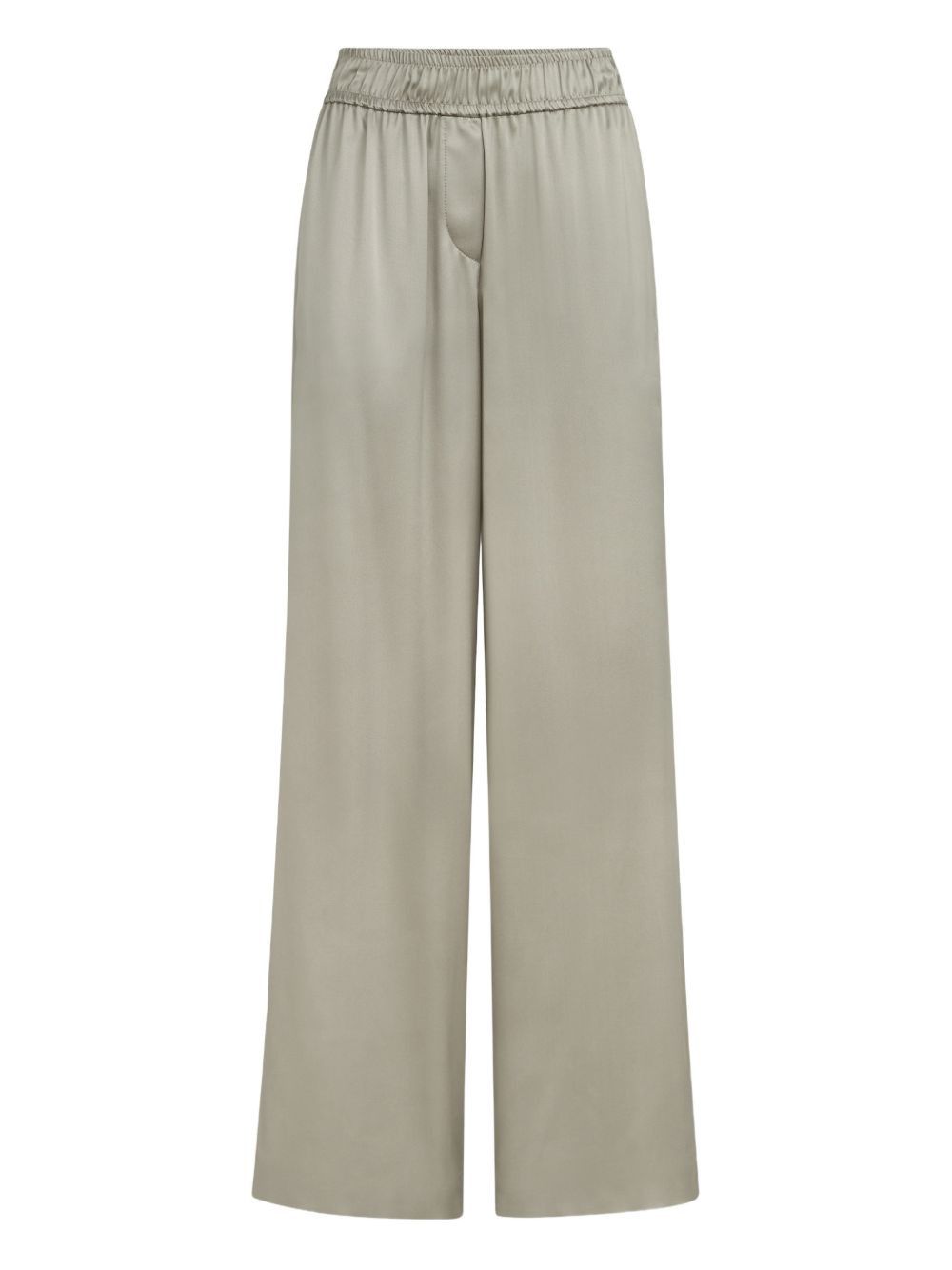 Brunello Cucinelli SILK TROUSERS Size 27" / US 4 / IT 40 - 1 Thumbnail