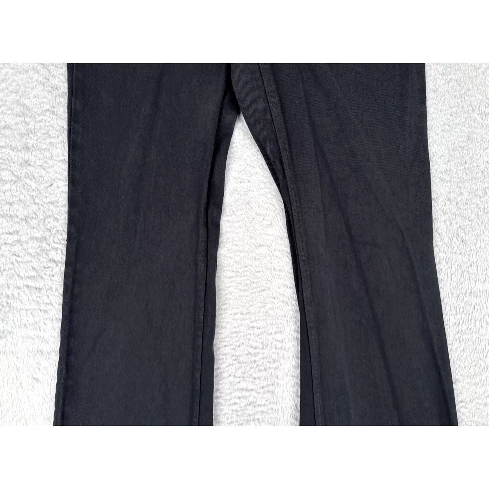 Vintage Wilfred Free Jeans Women 4 Black Dark Wash High Rise Straight Denim 25x30 Regular 5-Pocket Size 27" / US 4 / IT 40 - 3 Thumbnail