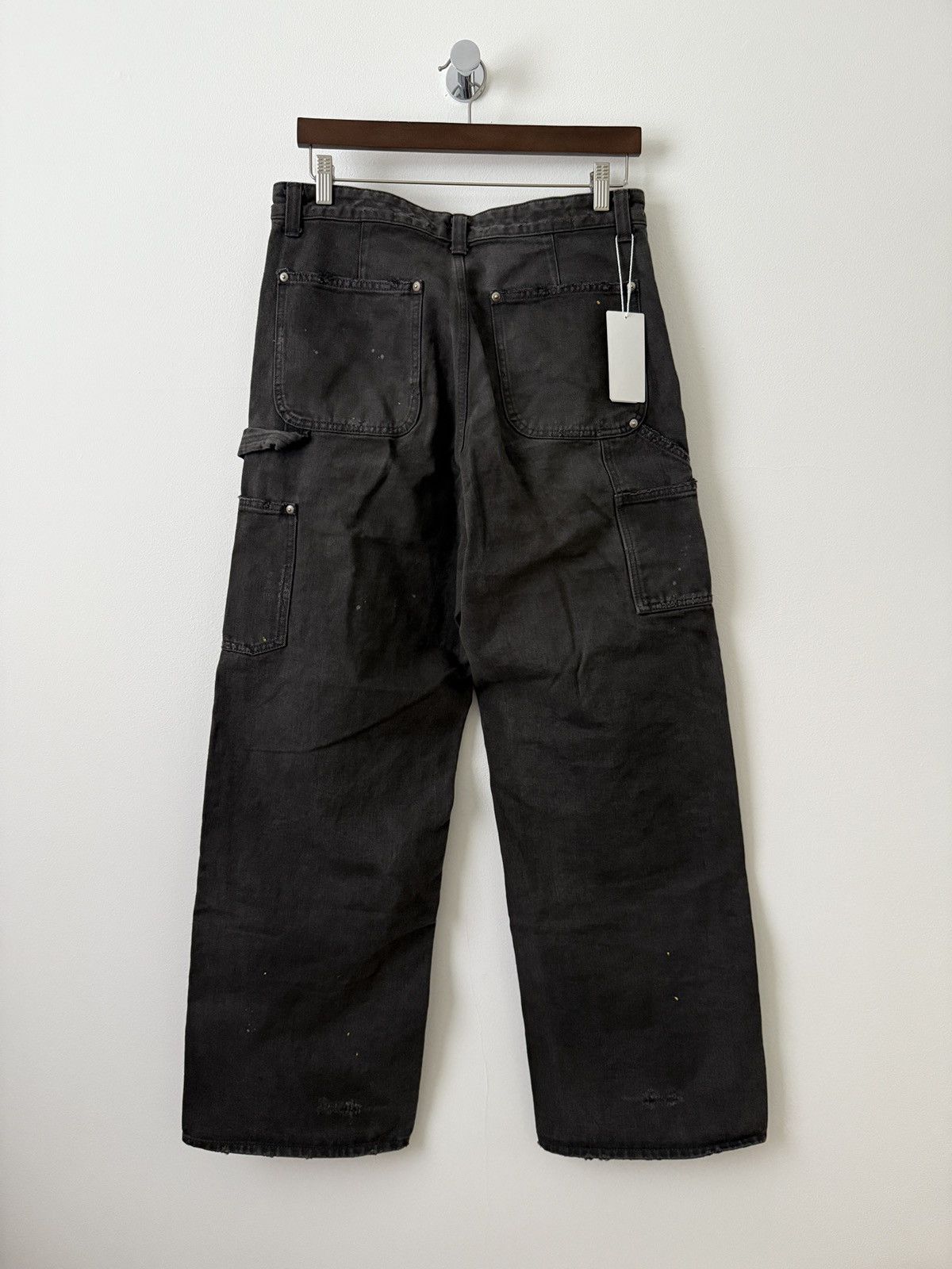 VUJADE 新品未使用GUNTHER DESTROYEDDOUBLE-KNEE KOMUNE | Shadow Gunther Destroyed Double-Knee Pants