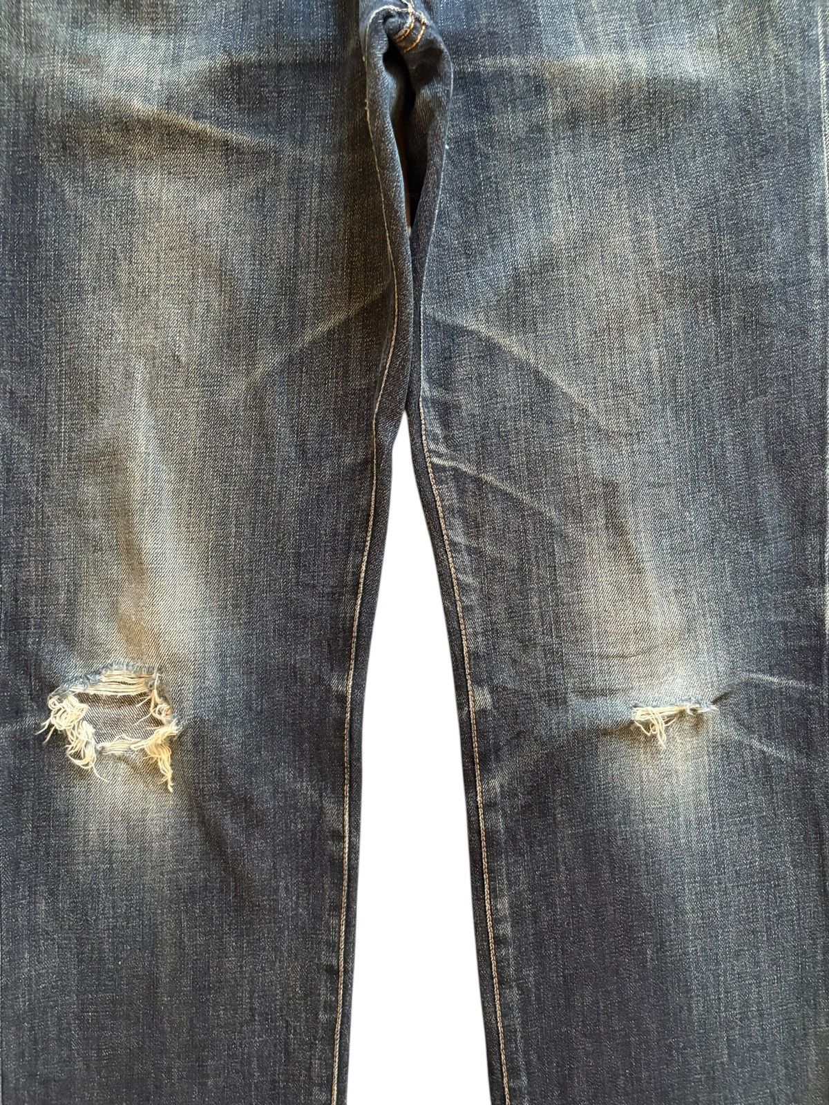 Stussy Vintage Stussy Button Fly Mud Wash Distressed Jeans Size US 34 / EU 50 - 5 Thumbnail