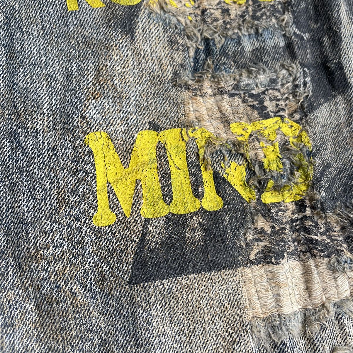 Vintage 🔥Joge Martin Patchworks Ripped Distress Dirty Denim Jeans Size US 36 / EU 52 - 12 Thumbnail