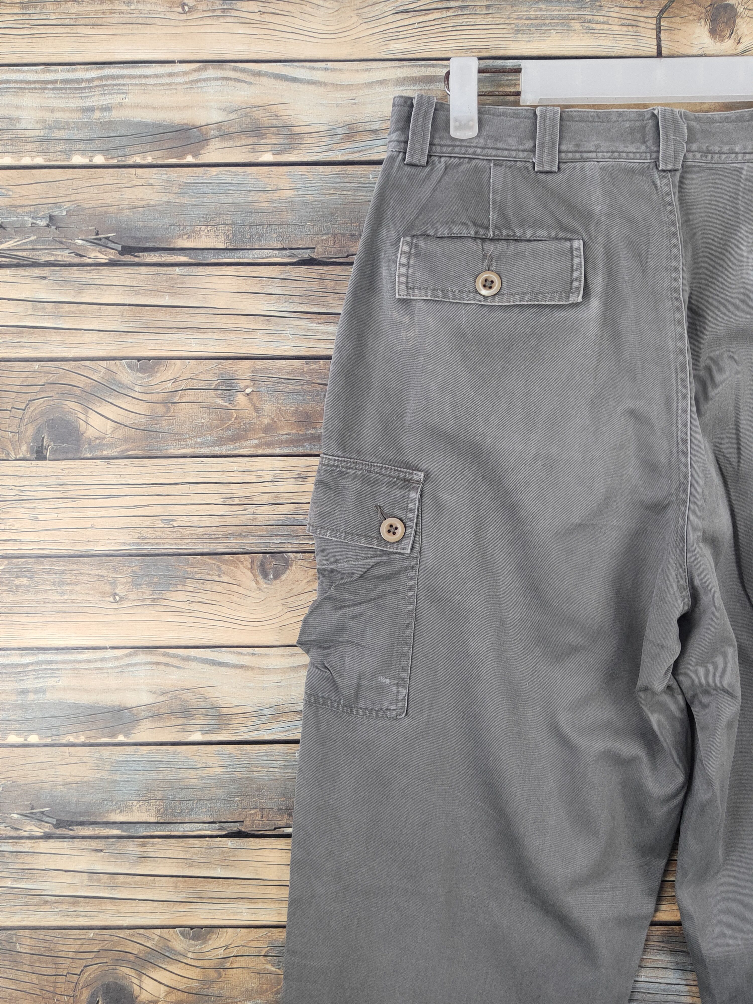 Polo Ralph Lauren Polo by Ralph Lauren Gray Multipocket Cargo Pants #W1578 Size US 32 / EU 48 - 8 Thumbnail
