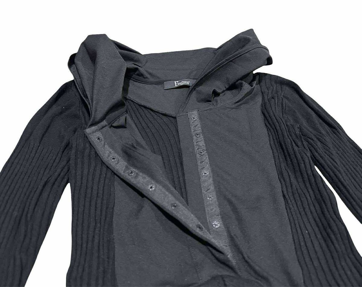 Japanese Brand 🔥Rare Japanese Y2K Esensation Goth Dress Wool Ribbed Knit Size M / US 6-8 / IT 42-44 - 5 Thumbnail