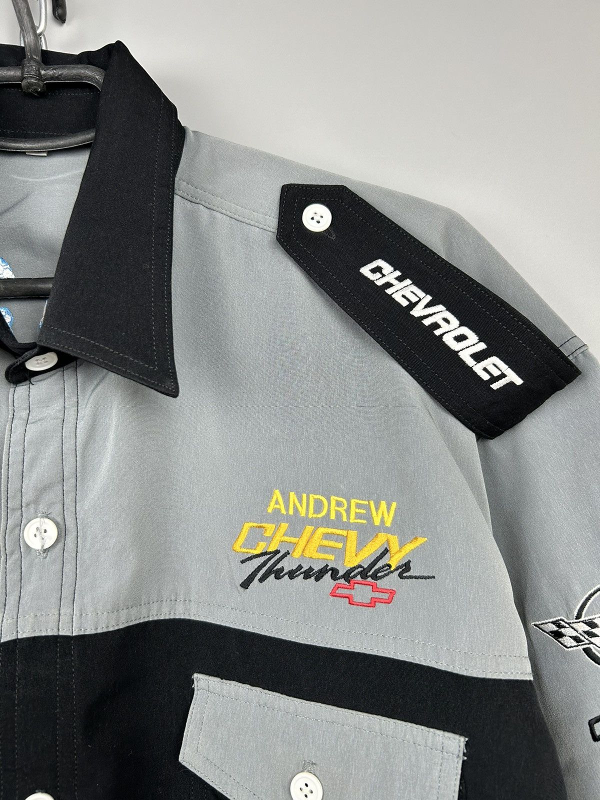 Vintage Vintage Chevrolet Racing Shirt Size US XXL / EU 58 / 5 - 4 Thumbnail