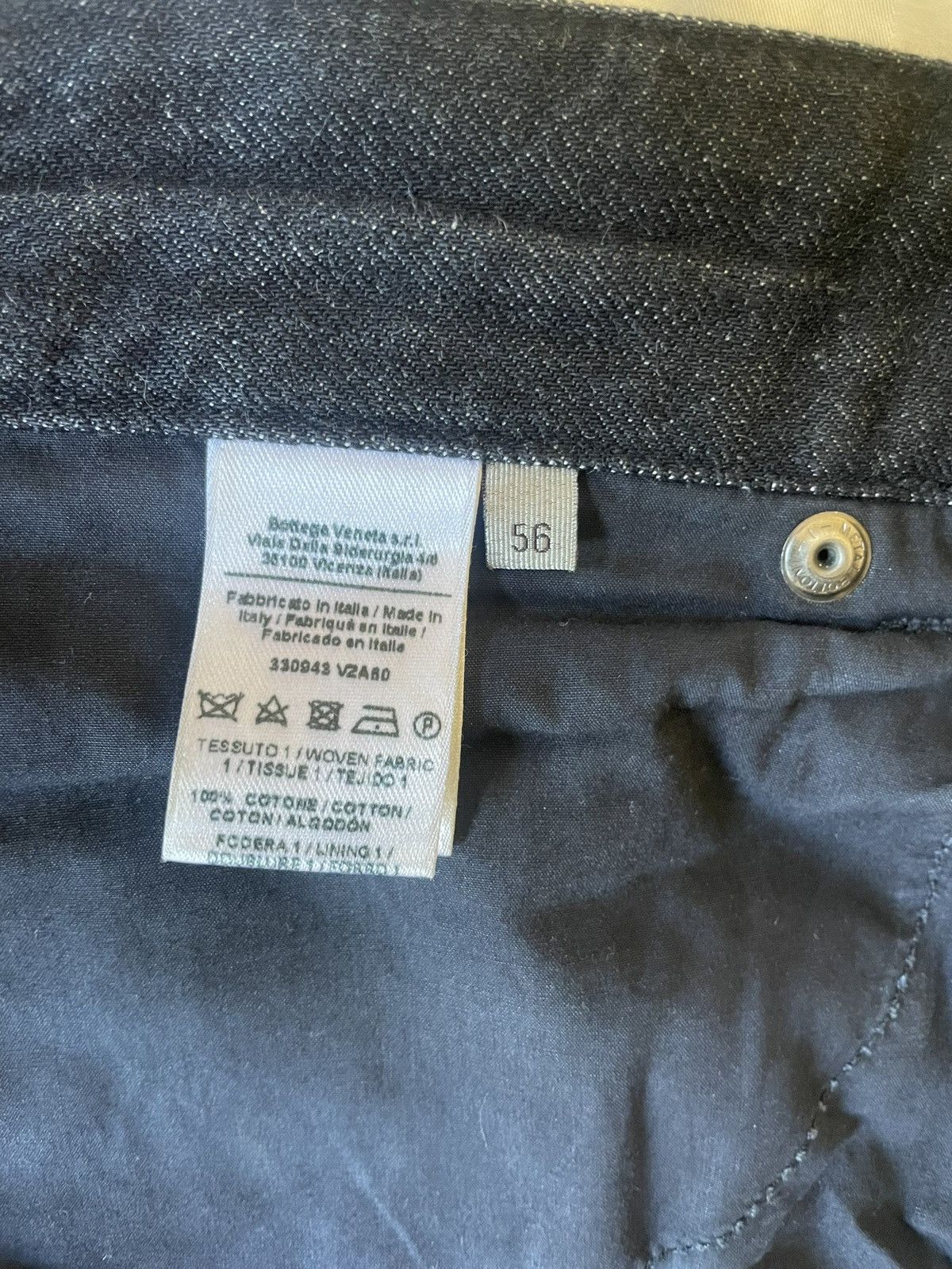 Bottega Veneta Bottega Veneta Low-Rise Straight-leg Denim Jeans Size US 40 / EU 56 - 7 Thumbnail