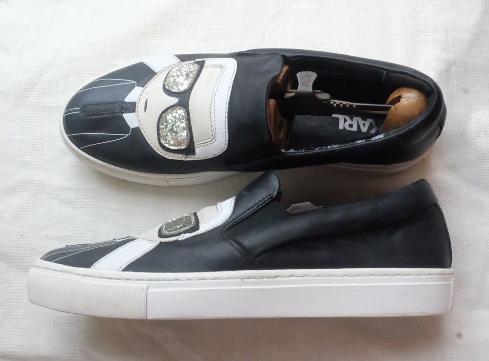 Karl Lagerfeld Karl Lagerfeld Slip-On Shoes Size US 9 / EU 42 - 3 Thumbnail