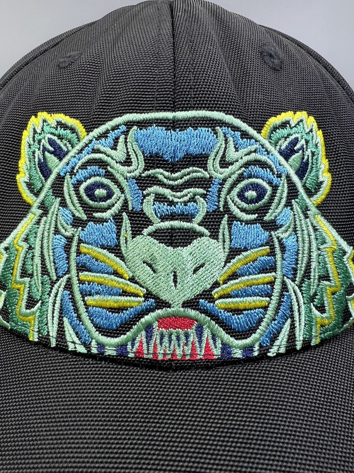 Kenzo 🚩 Kenzo Tiger Embroidered Baseball Cap (U) Size ONE SIZE - 5 Thumbnail