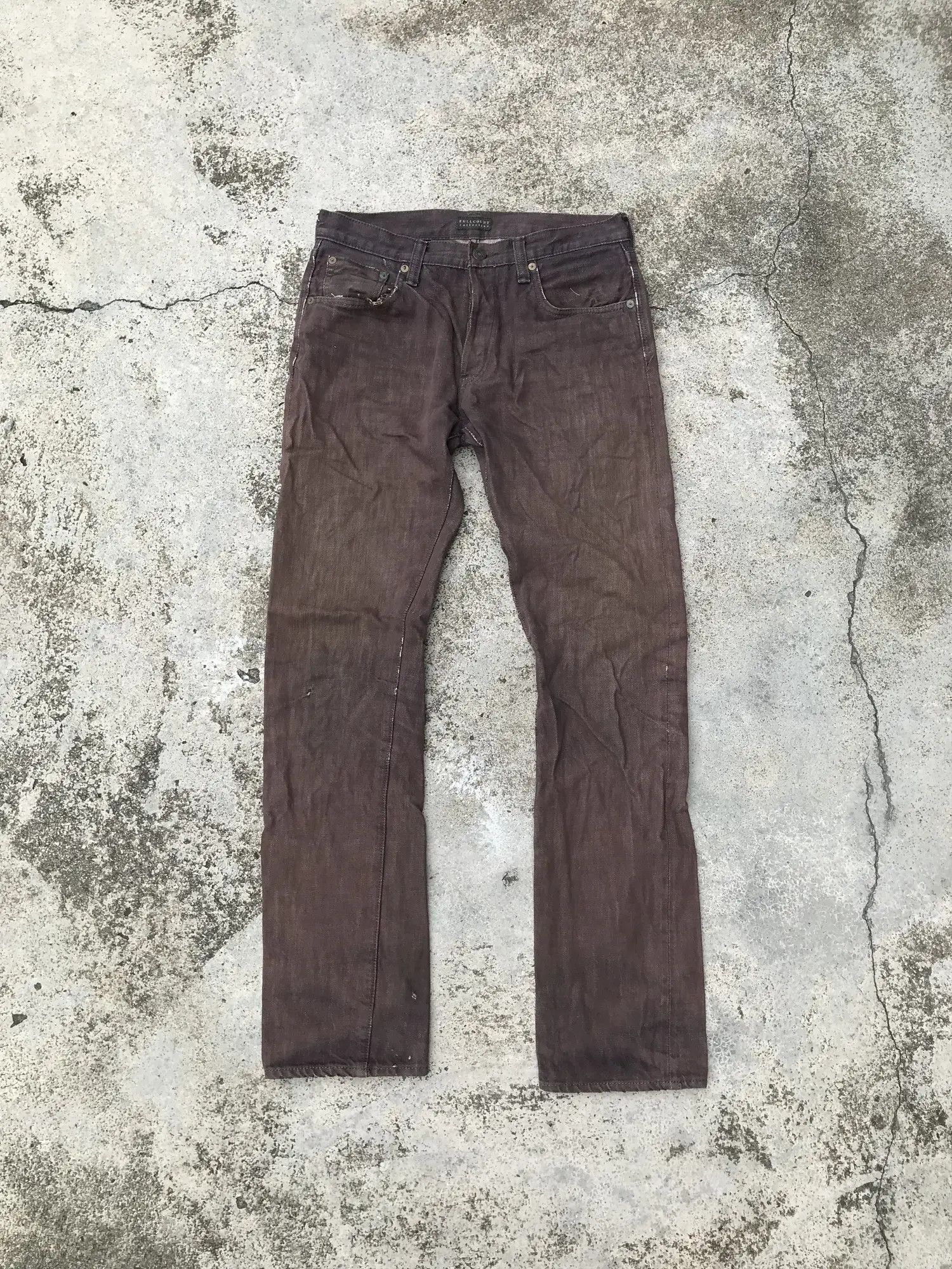 Full Count & Co. Full Count Selvedge Distressed Y2k Denim Size US 30 / EU 46 - 1 Thumbnail