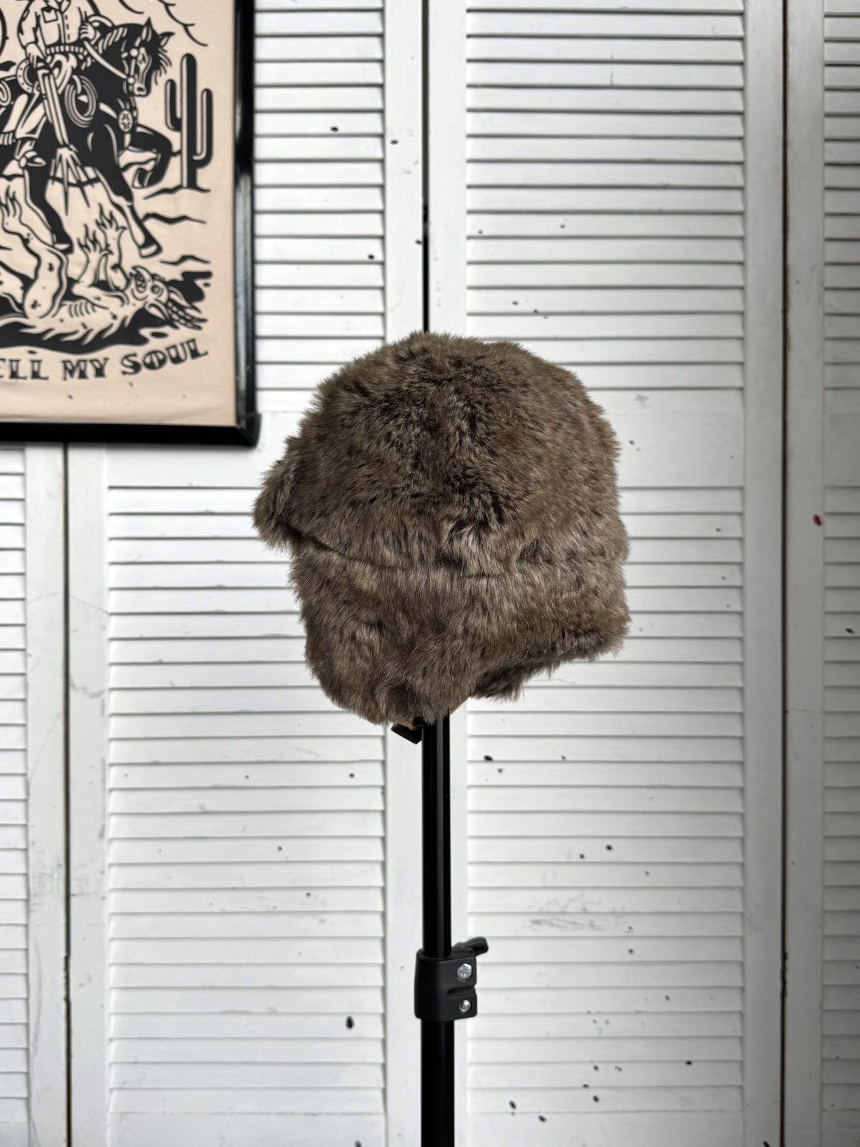 Vintage Next Faux Fur Trapper Ushanka Hat Brown Winter Size ONE SIZE - 6 Thumbnail