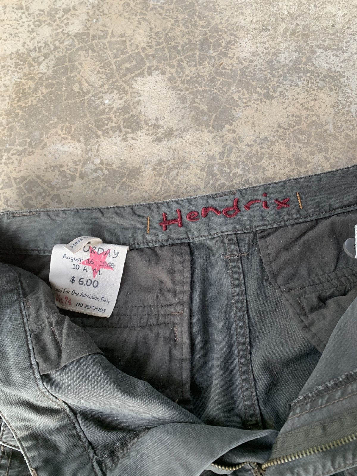 Japanese Brand Hendrix Multipocket Cargo Pants Size US 32 / EU 48 - 12 Thumbnail