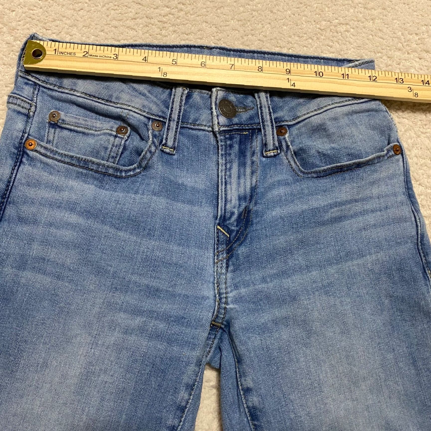 American Eagle Outfitters American Eagle Outfitters Jeans Womens 26x30 Airflex Skinny Medium Wash Low Rise Denim Size 26" / US 2 / IT 38 - 5 Thumbnail